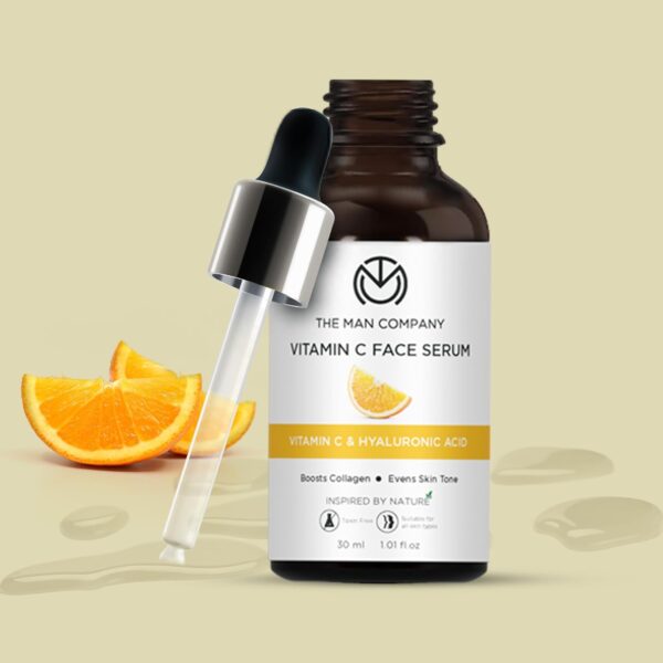 The Man Company Vitamin C Face Serum With Hyaluronic Acid