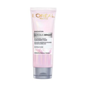 L'Oreal Paris Glycolic Bright Daily Foaming Face Cleanser 100ml