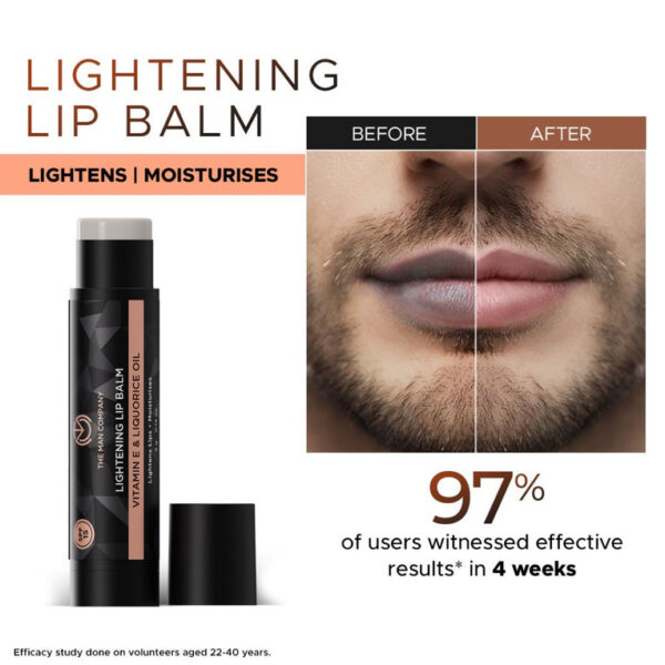 Lip Lightening Regime – The Man Company | Men Best Lip Care Product - Image 4